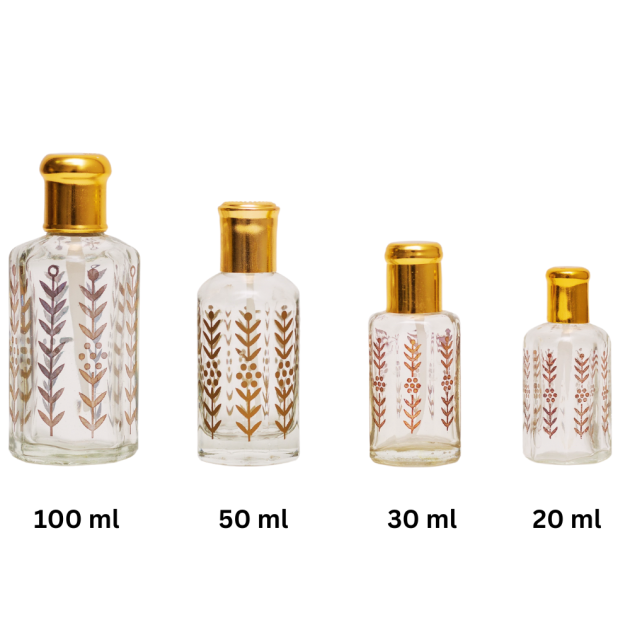 Gold Printed Bottle