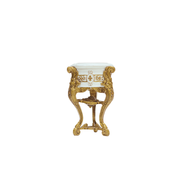 Incense Burner Marble Finish Design