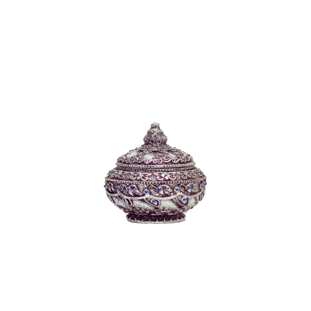 Silver Jar for Bakhoor